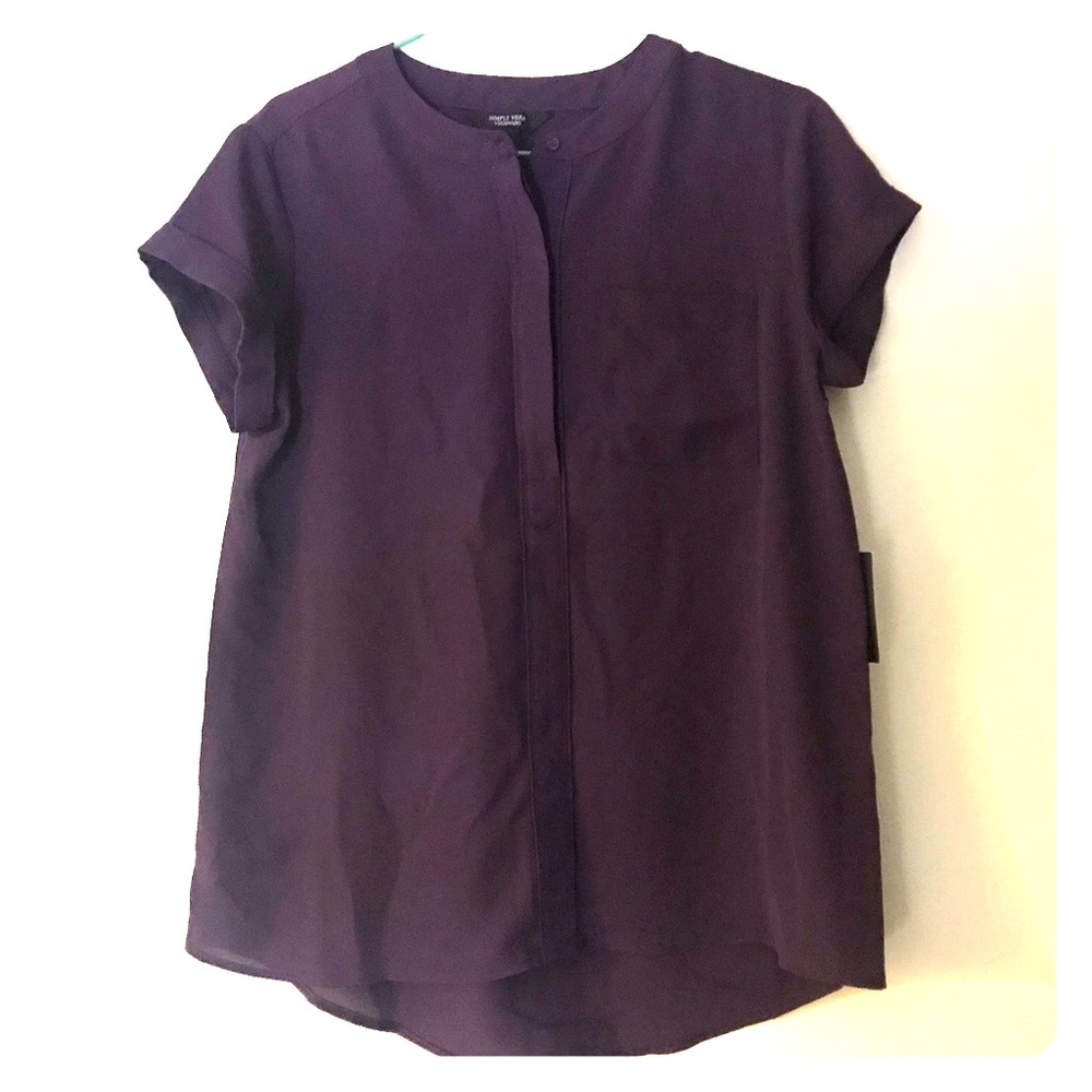 Simply Vera Verawang purple top